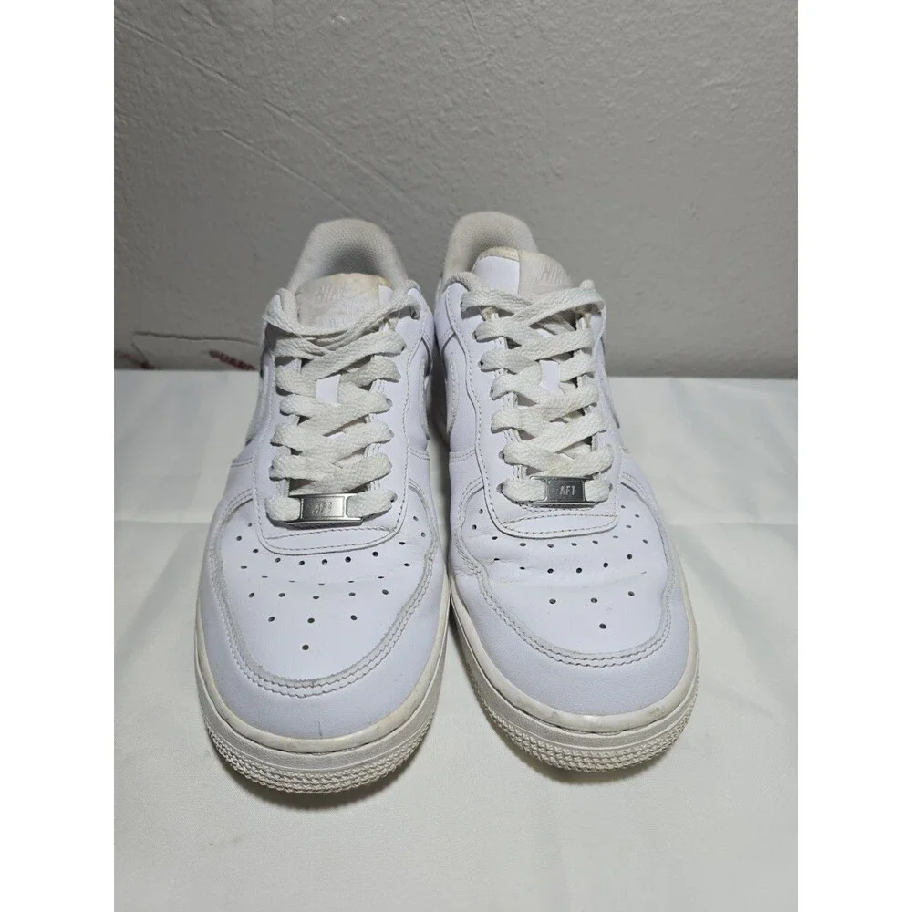 Nike Air Force 1 '07 Low Triple White Women's Size 8.5 (DD8959-100) [3S]